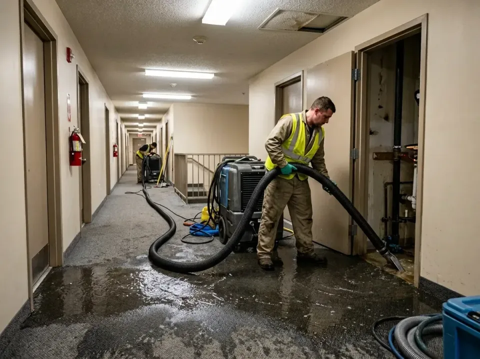 multi-unit-apartment-hallway-f-005 — frequently asked questions, Emergency Burst Pipe Water Extraction & Removal in Shrub Oa…